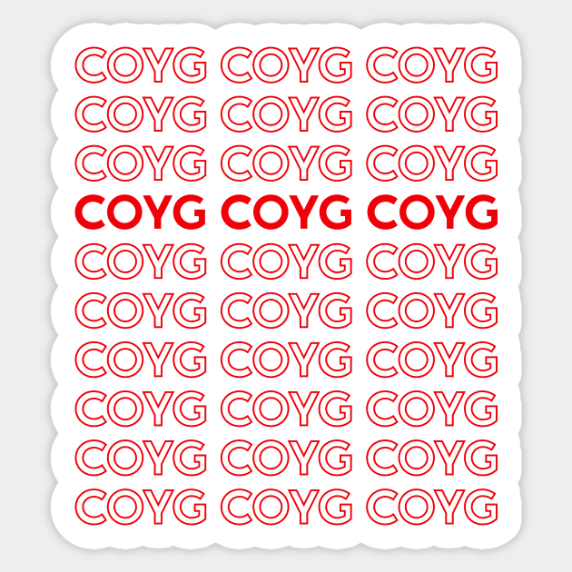 COYG COYG COYG Sticker by truffela